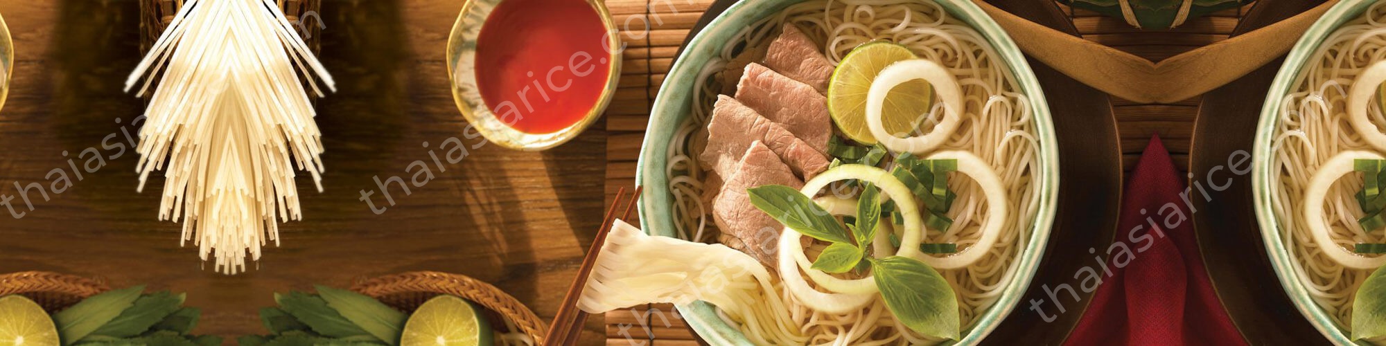 Traditional Row Rice Noodle, Straight-cut Rice Noodles, Rice noodles & Rice Sticks | Thai Asia Rice Co., Ltd.,