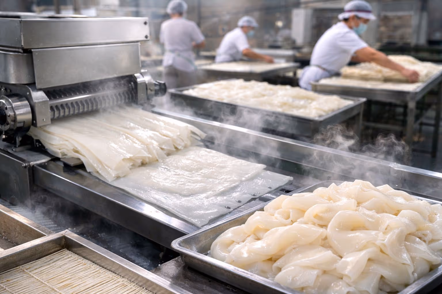 Fresh Rice Noodles vs. Dried Rice Noodles: How Do the Production Processes Differ?