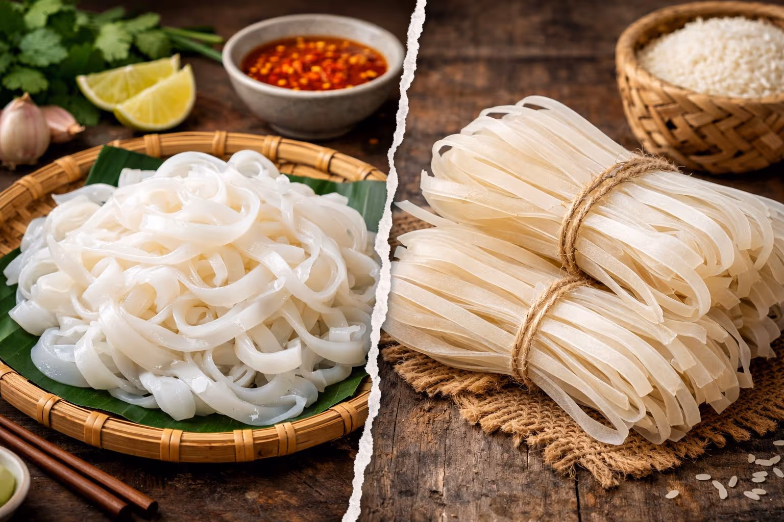 Fresh Rice Noodles vs. Dried Rice Noodles: How Do the Production Processes Differ?